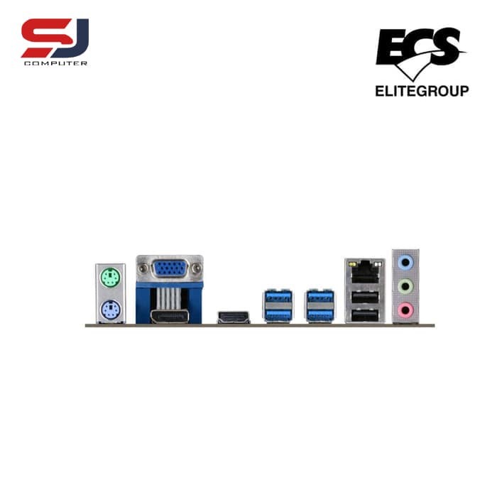 ECS Elitegroup B350AM4-M2 AMD Socket AM4 Rayzen Motherboard DDR4