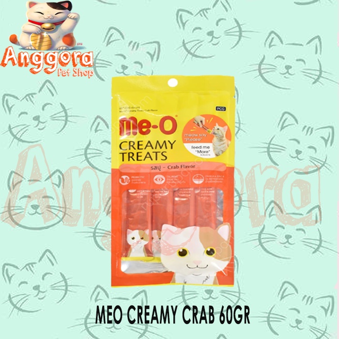 Makanan Snack Kucing MEO Creamy 60gr ALL VARIAN