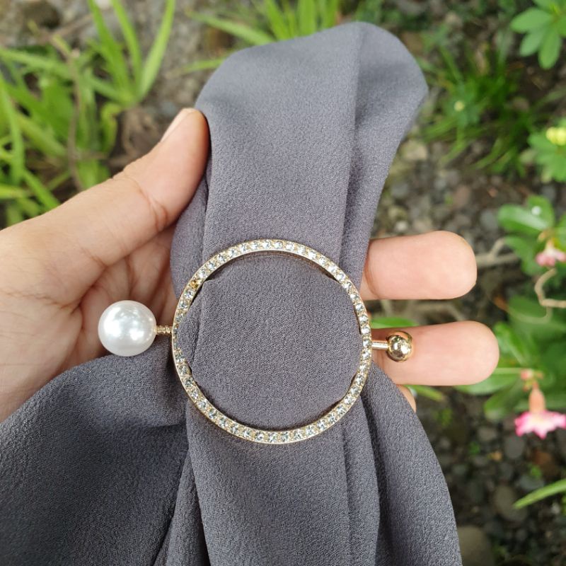 Ring Gesper / Ring Hijab Simple / Gesper Murah Mewah Kekinian