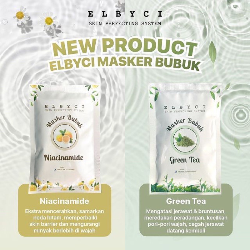 Face Mask Elbyci - masker wajah - BPOM - aman bumil busui