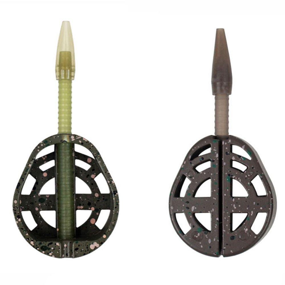 Top 25g/35g Umpan Pancing Feeder Set Umpan Baru tow Feeders pear shaped Disgorger Hook Remover