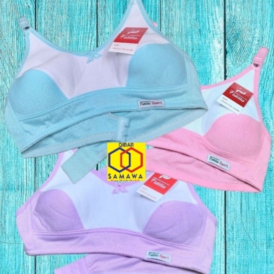 Miniset Bra Remaja Melar Banyak  Super  Lentur Bahan Adem