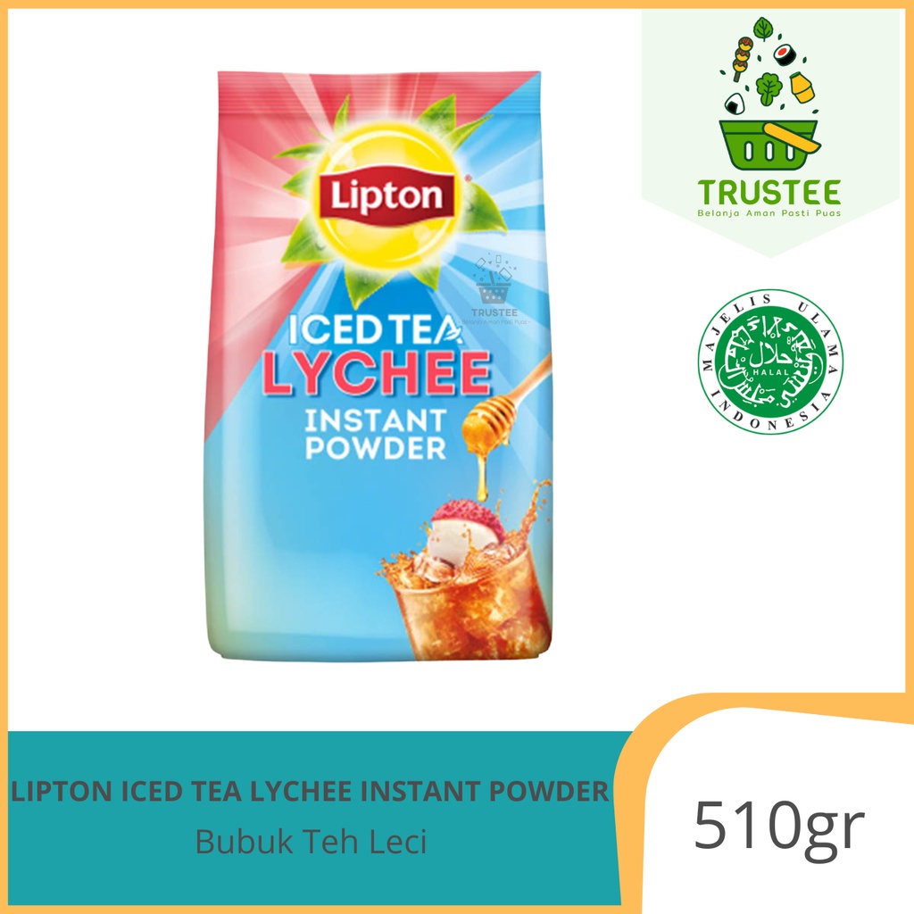 

Lipton Iced Ice Tea Lychee Instan Powder Mix 510gr