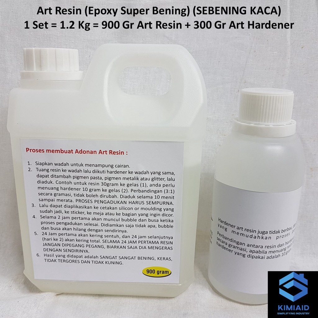 Epoxy Art Resin 20Kg Hardener 6,7 Kg Art Resin Epoxy Resin Bening Art