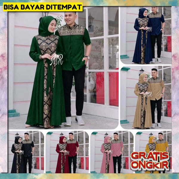 Gami Cupel Keluarga Premium Bju Sarembet Kekinian Buju Suami Istri Kondangan Bj Sarimbit Terbaru Gha