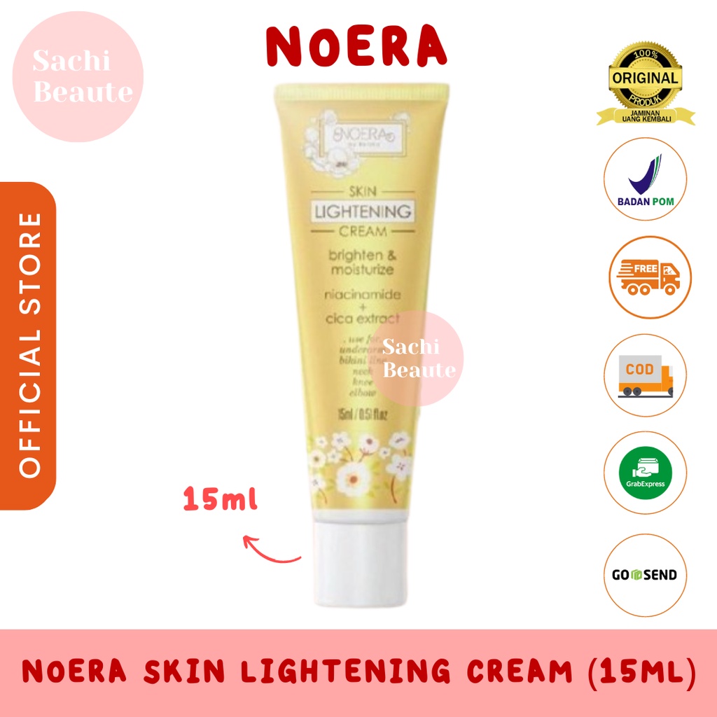 Noera Skin Lightening Cream | Cream Pemutih untuk Ketiak Pemutih Lipatan