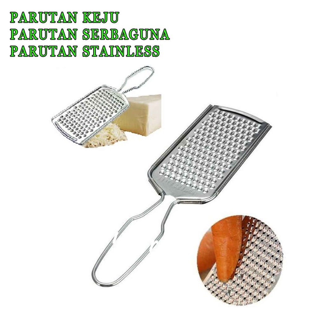 Parutan Keju Stainless * Parutan Keju * Parutan Anti Karat * Alat Parut Serbaguna