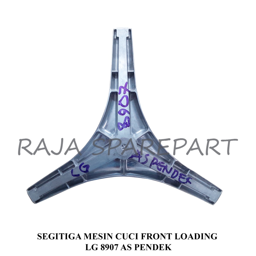 SEGITIGA MESIN CUCI FRONT LOADING LG 8907 AS PENDEK