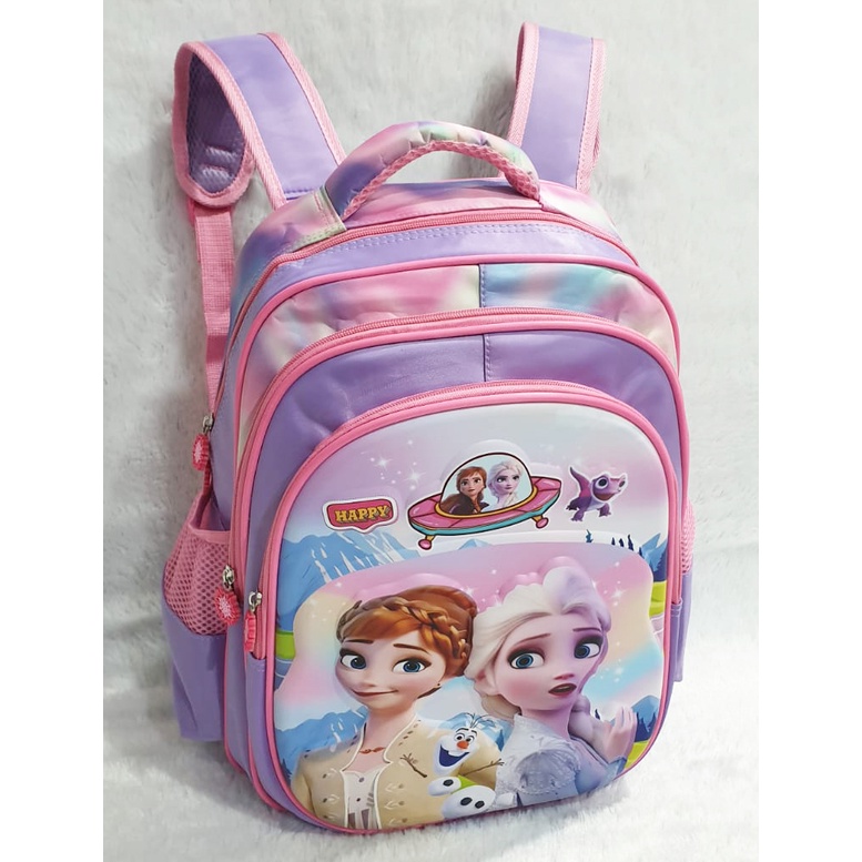 RANSEL SD 16&quot; TAS ANAK SEKOLAH BARU LAKI LAKI JAGOAN 3RESLETING TIMBUL EMBOS IMPORT ( HPP HAPPY Besti SD 16inch )