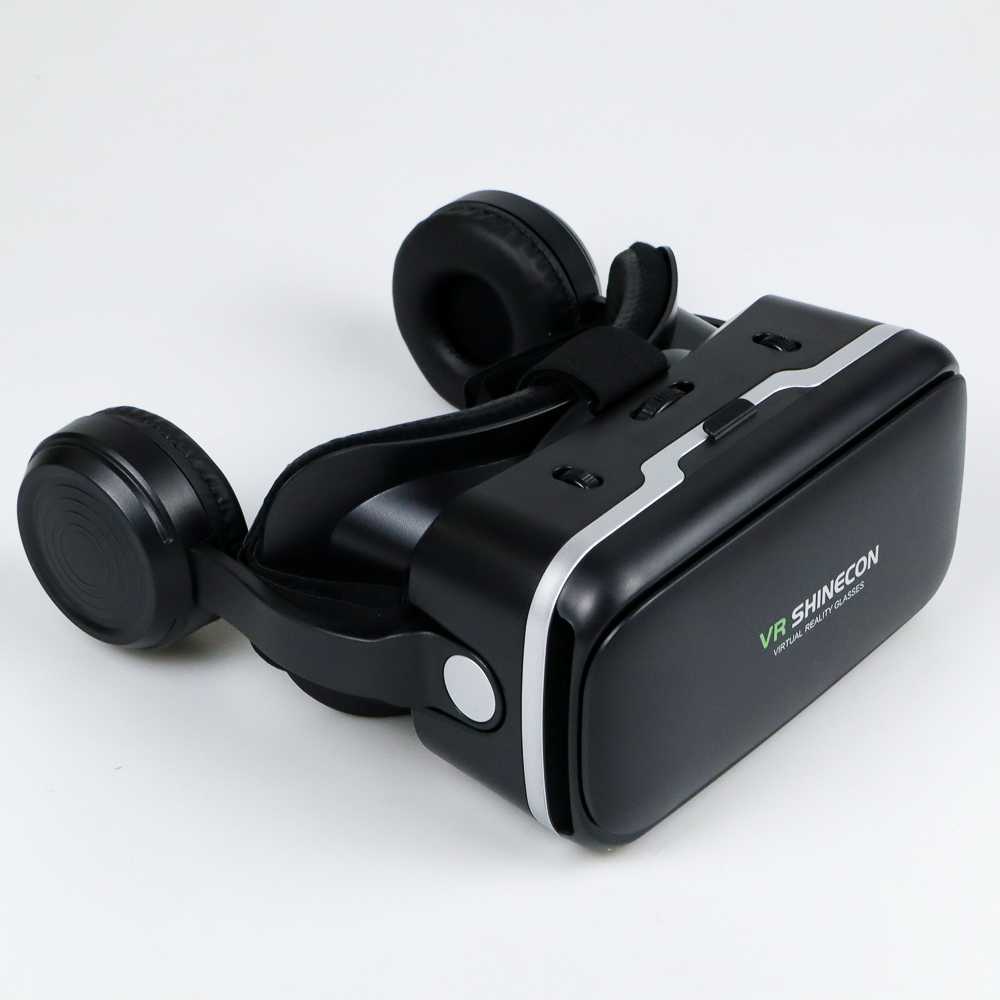 Shinecon 6.0 VR Box Virtual Reality Glasses dengan Headphone