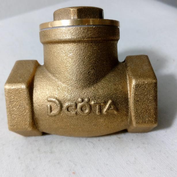 Check Valve 1/2" inch Kuningan Tabok Klep Swing 1/2" in Dcota Original