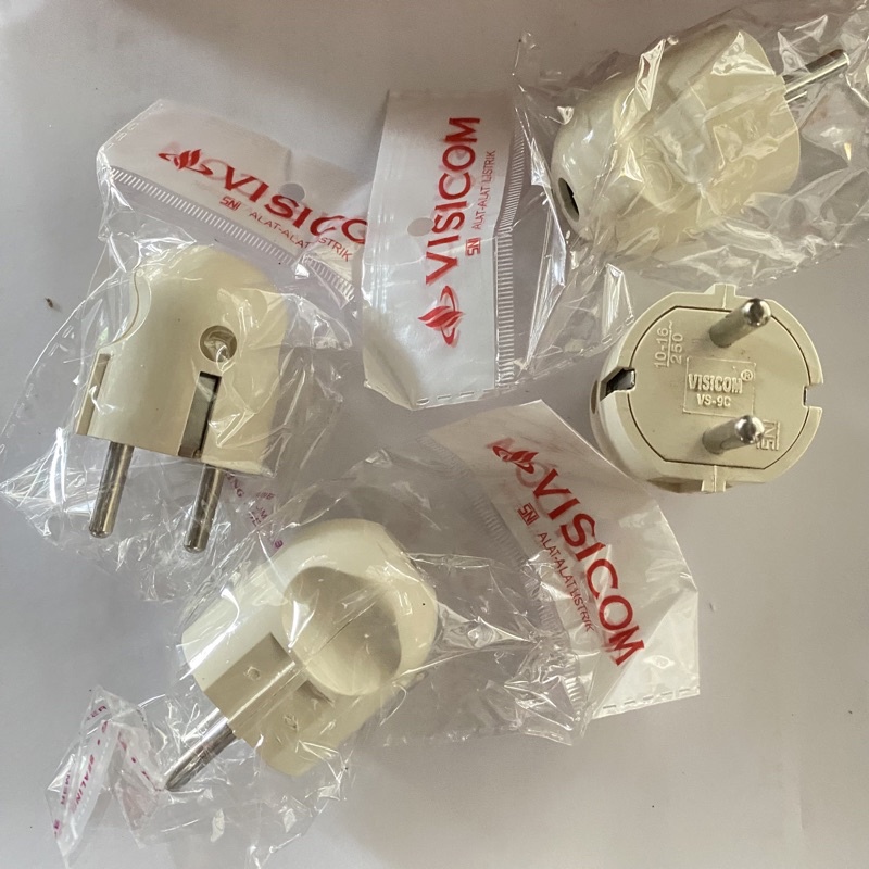 COLOKAN BULAT VISICOM PLUG 16A-250v
