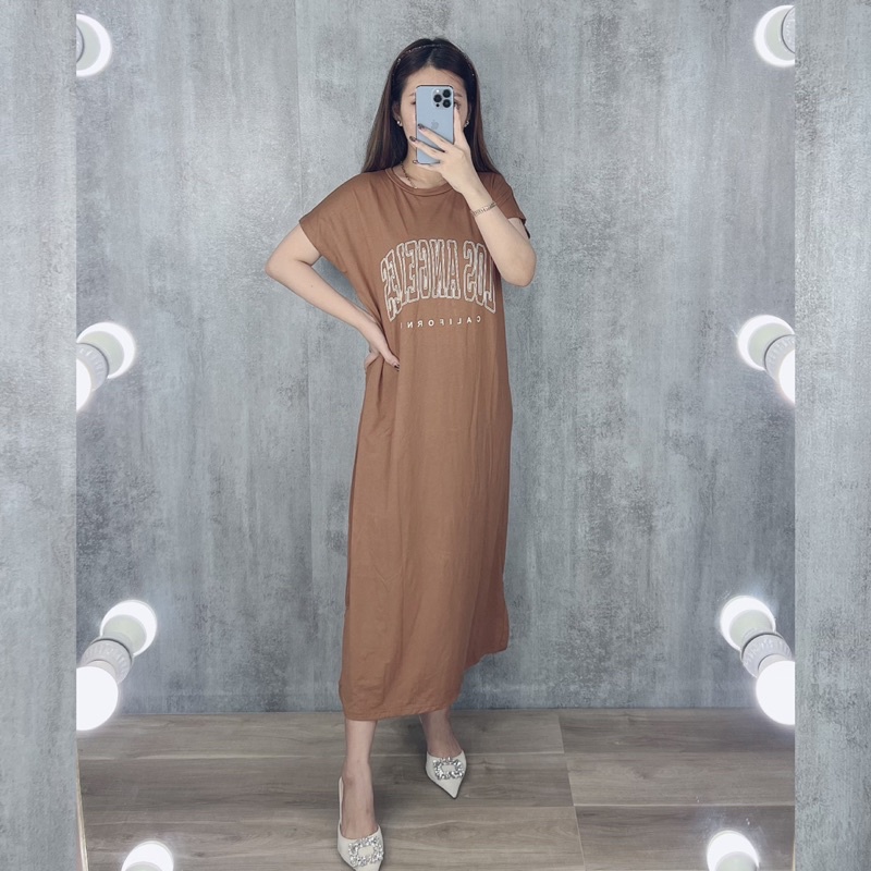 Dress Los Maxi | Dress maxi slit samping