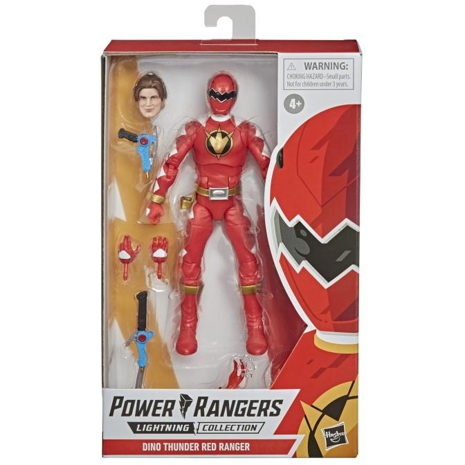 Power Rangers Lightning Collection Dino Thunder Red Ranger Figure