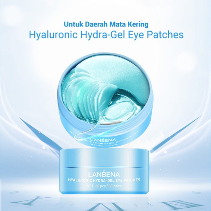 barokah gamis Acu Maska LANBENA Vitamin C Eyemask Masker Mata Panda Glowing