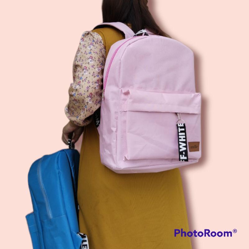 Grosir Tas Ransel Pria Wanita isi 12 Pcs Tas Sekolah