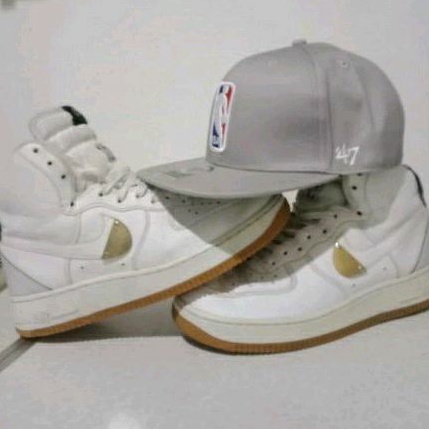 Sepatu Nike air force colab NBA made in vietnam (realpict)
