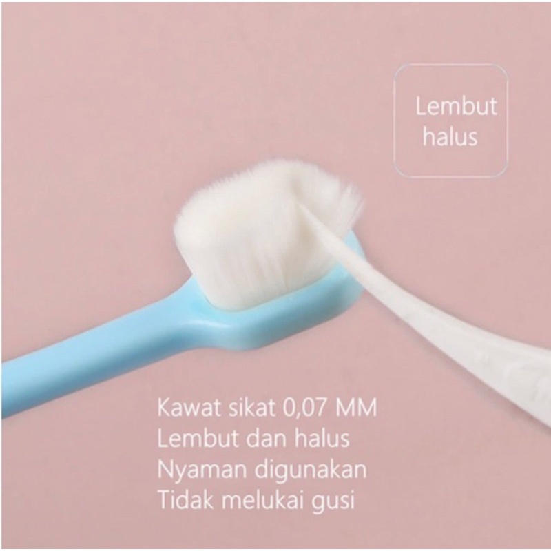 COTTON TOOTHBRUSH KIDS / SIKAT GIGI ANAK BAYI BULU HALUS / SIKAT GIGI ANAK KARAKTER HEWAN 0135