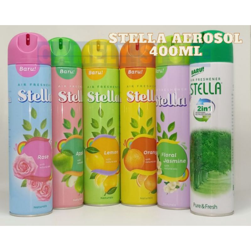 STELLA Aerosol Air Freshener Spray 400ml