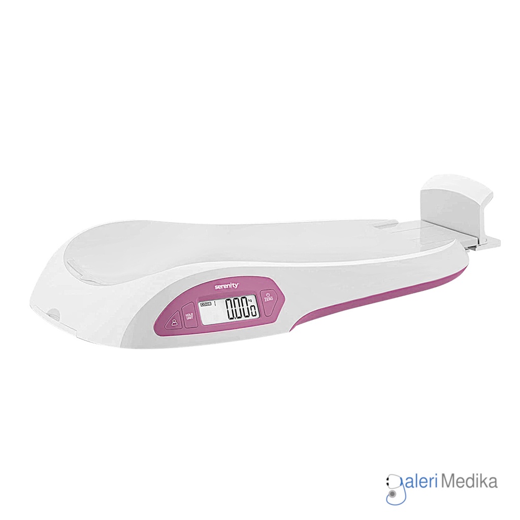 Timbangan Bayi Digital Serenity SR 721DM / Baby Scale Serenity / Ukur Panjang + Berat Bayi