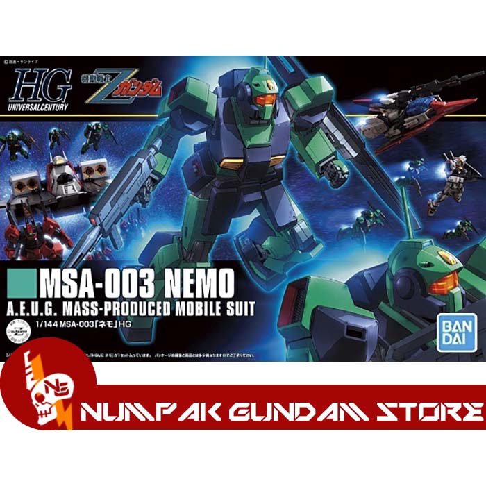 Nemo Gundam Zeta Ver HG 1/144 Bandai