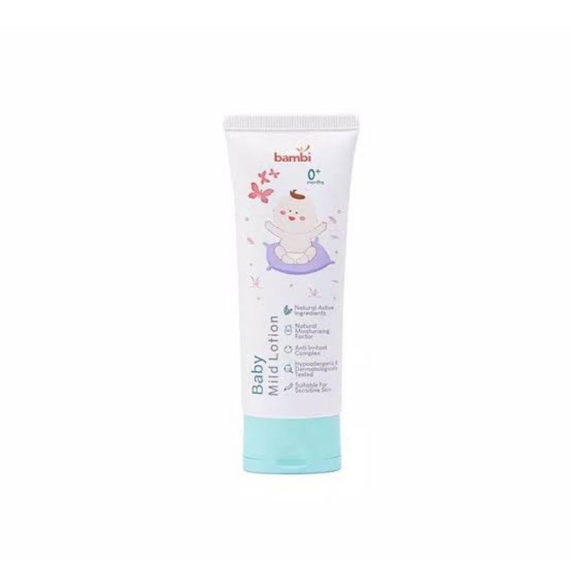 Bambi Baby Mild Lotion 100 ml / Lotion Bayi / Lotion Bambi