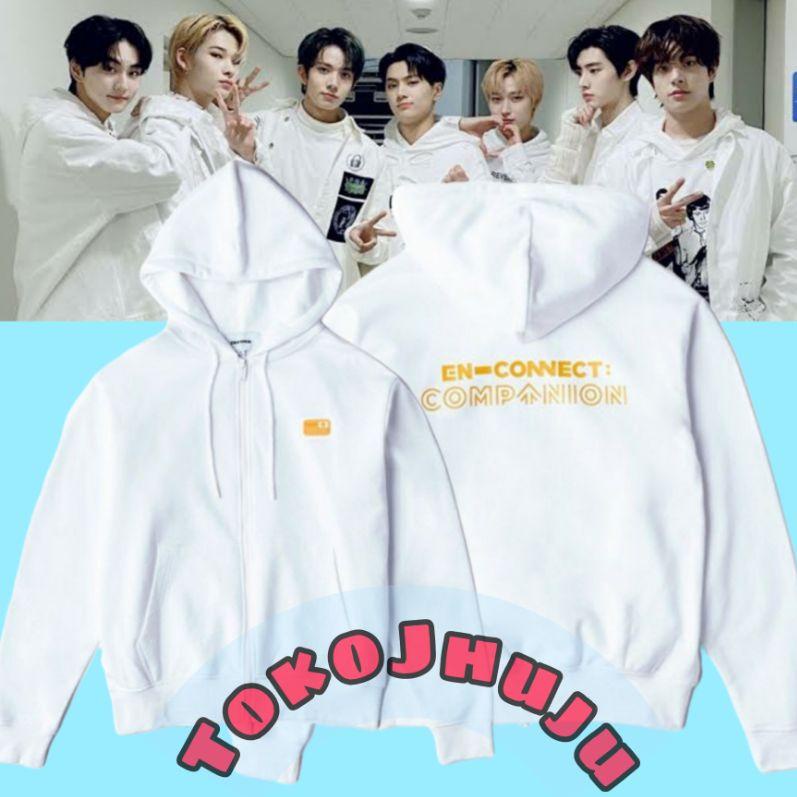 *Ready Stock* Jaket Hoodie Enhypen En-connect COMPANION style top