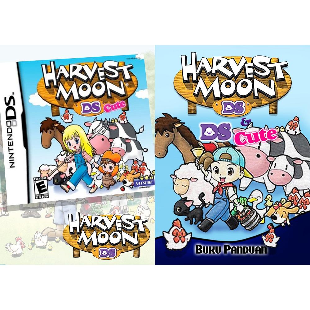 BUKU HARVEST MOON DS PANDUAN BAHASA INDONESIA HARVEST MOON DS DAN DS CUTE (2 IN 1) FUN CORNER