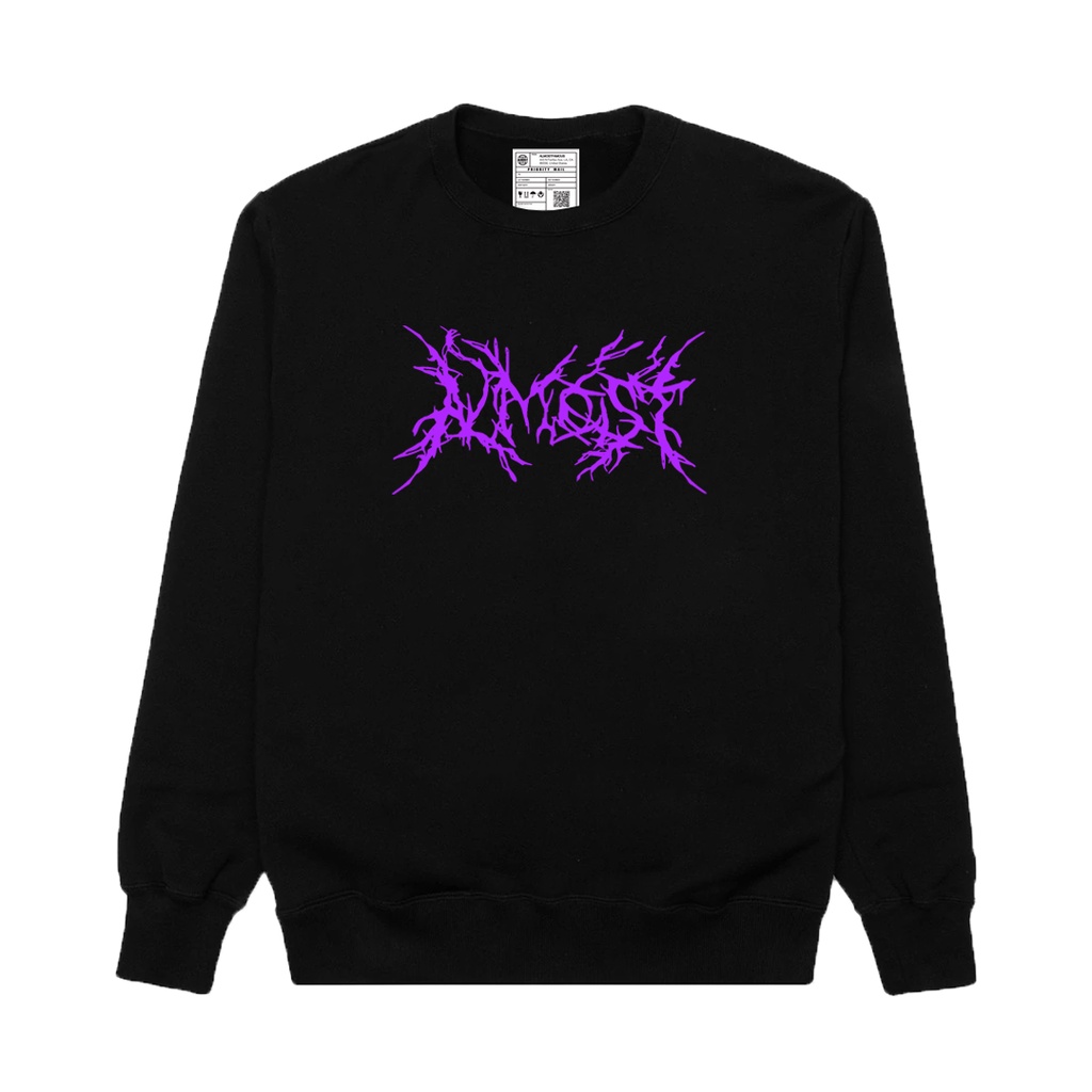 Crewneck Almost Black - Genesis