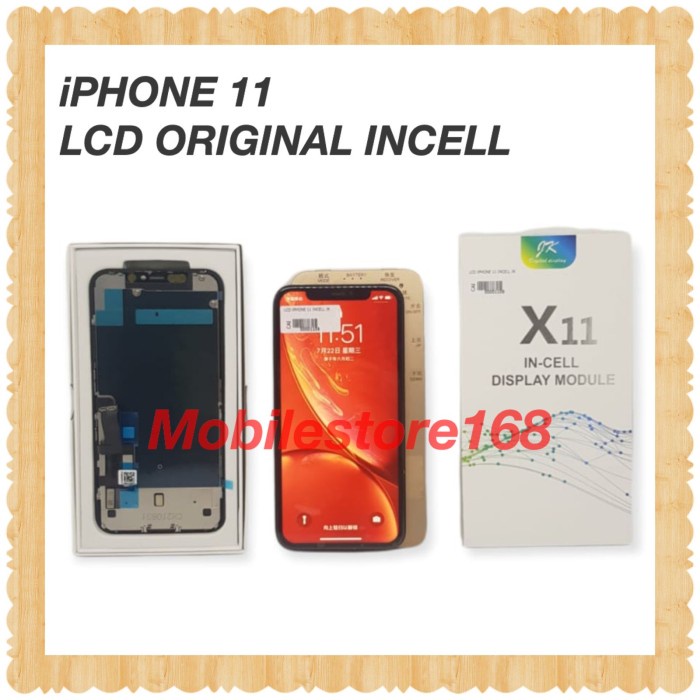 Jual LCD +TOUCHSCREEN iPHONE 11 Merk JK ( Incell ) | Shopee Indonesia