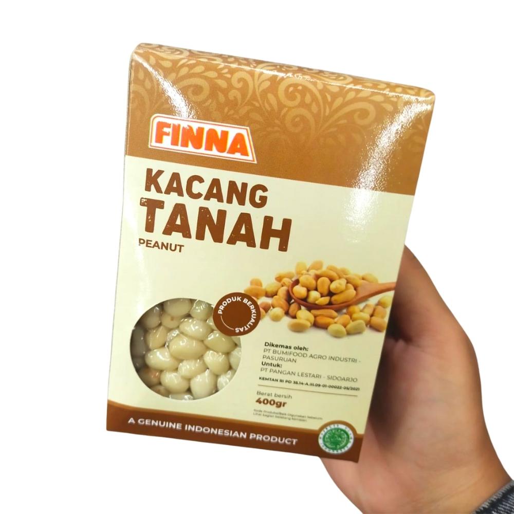 

Finna Kacang Tanah Kupas 400gr Vakum Peanut