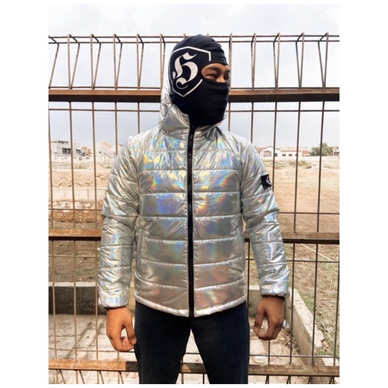 Puffer Jacket Hologram / Puffer Jaket Tebal / Jacket Gelembung LIMITED EDITION