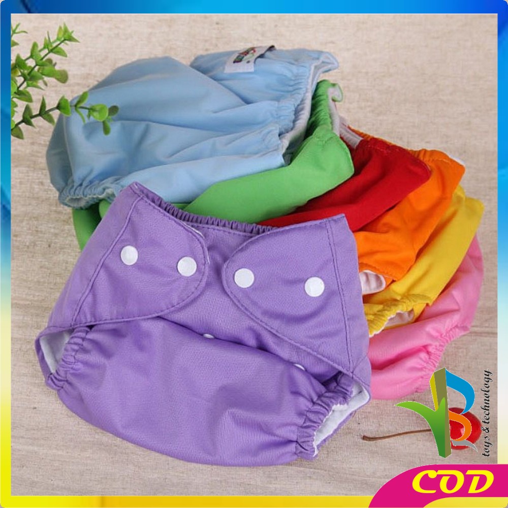 RB-P1 POPOK Bayi Kain Kancing Cloth Diaper Clodi Bayi Dapat Dicuci / Popok Polos