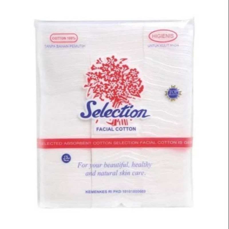 Kapas Wajah Selection 35gr Kapas Pembersih Wajah/ Kapas Kecantikan Facial Cotton