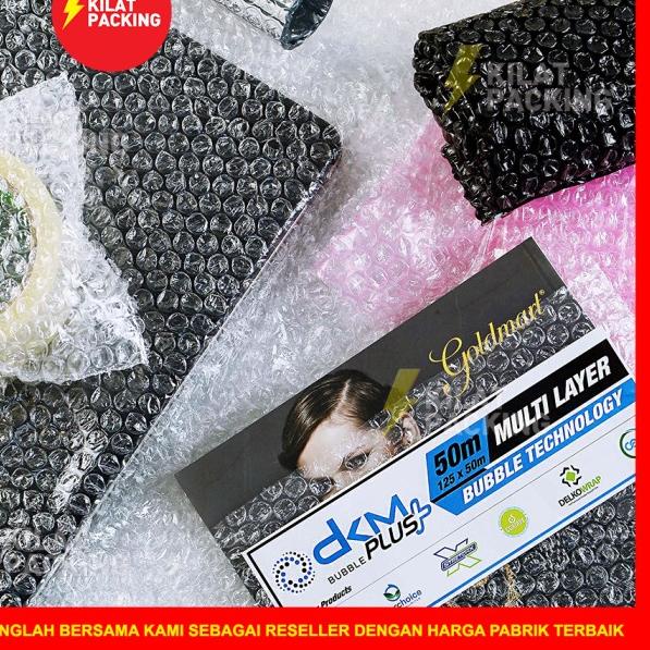 

Bubble Wrap Hitam Murah Premium Quality (OJOL) 125 CM x 50 M