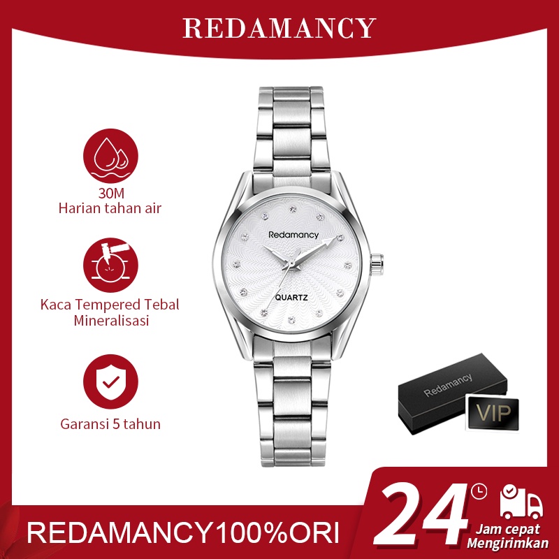 Redamancy Original Jam Tangan Wanita Fashion Quartz Watch Arloji tahan air Jam Tangan Cewek