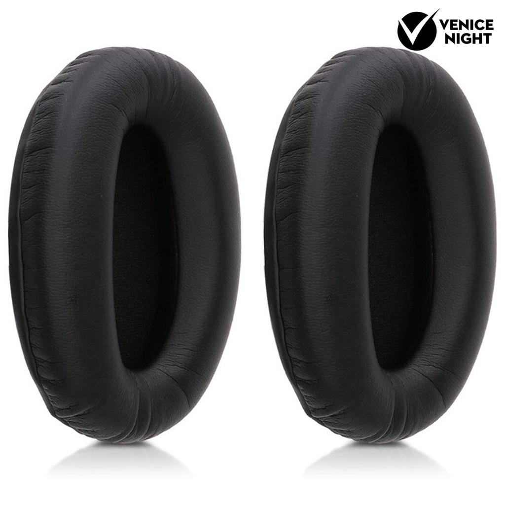 (VNEP) (Berkabel) 1 Pasang Penutup Telinga Headphone Penutup Pelindung untuk Sony MDR-1000X WH-1000XM3 XM2