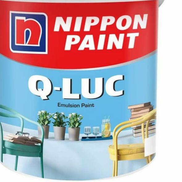 Qluc Kiluk Galon Putih 1505 Cat Tembok Nippon Paint 5kg