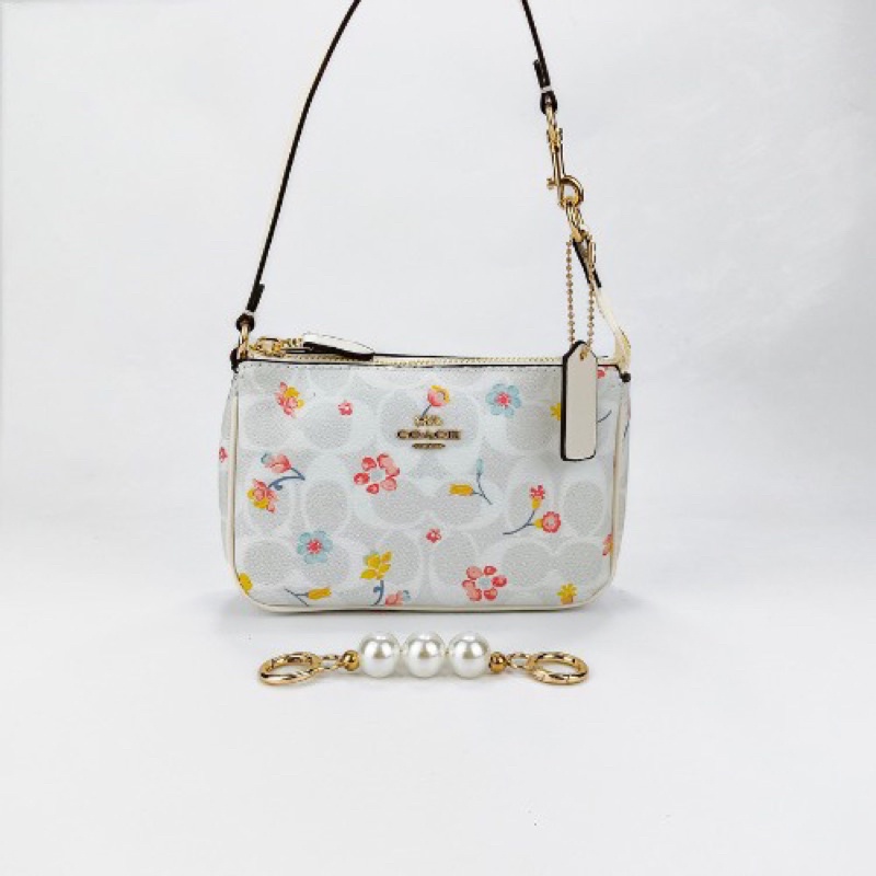 Coach Nolita 19 With White Flower