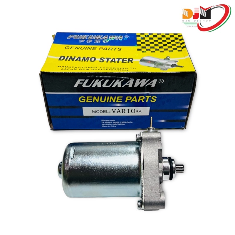 Dinamo Starter Motor Vario 110 Vario 110 Cbs Beat Beat Fi (Stater Kasar) FUKUKAWA