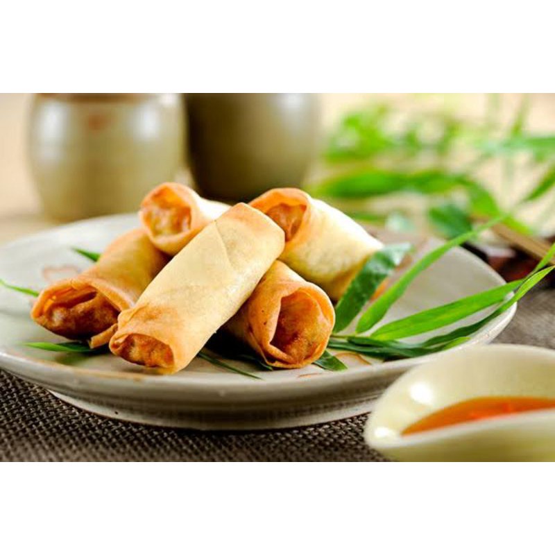 Lumpiah isi Sayuran Everbest Spring Rolls 450 gr/20 pcs Vegetarian Roll Lumpiah isi Sayuran