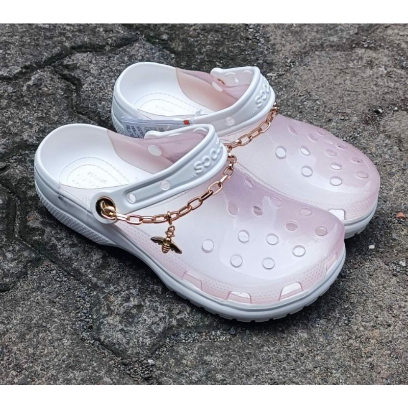 CROCS CLASSIC TRANSLUCENT CHAINS WOMEN SANDAL