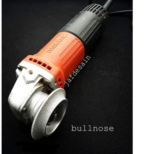 Bullnose Edge Profil Granit Pinggul marmer - 20mm