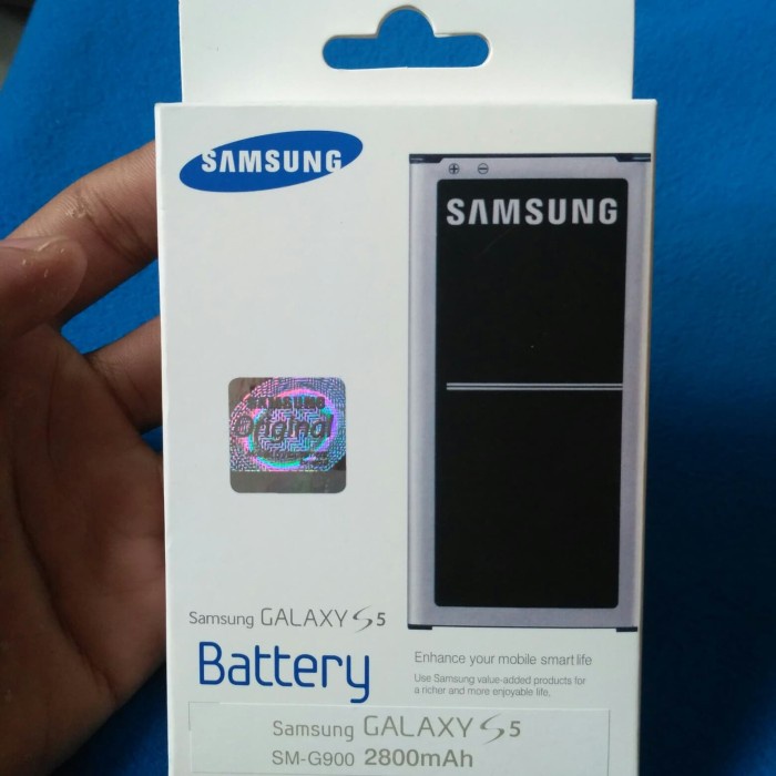 Baterai Battery Samsung Galaxy S5 Original 100%