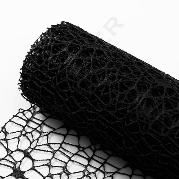 

Flower Wrapping Paper Jaring Spider Polynet Mesh Roll Kertas Buket - Black