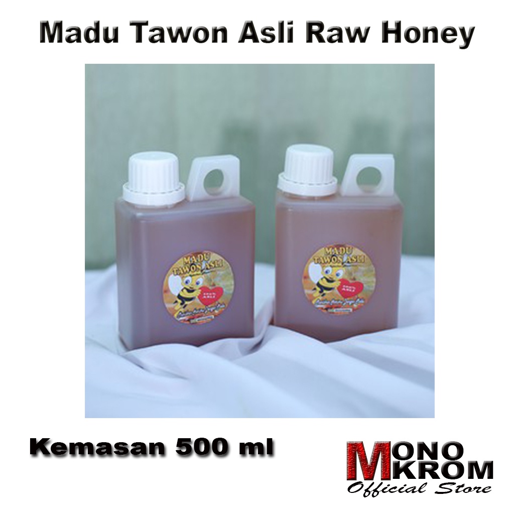 

Madu Asli Murni Bunga Raw Honey (500 ml)