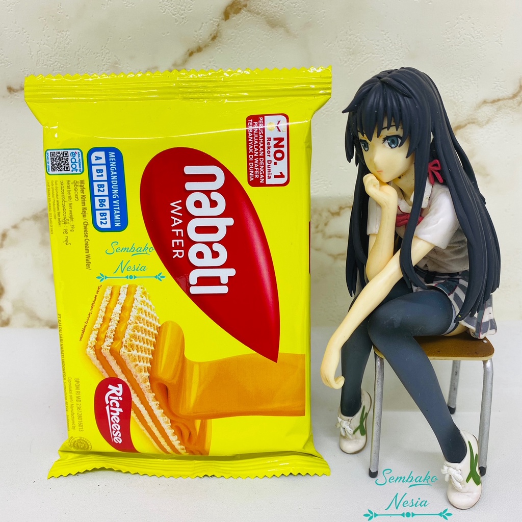 

Nabati (10x39gr) Coklat - Keju
