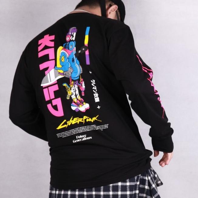 KREMLIN Long sleeve kaos lengan panjang - Kazuo - Black - M