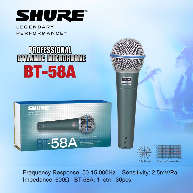 MICROPHONE / MIC SHURE BETA 58A