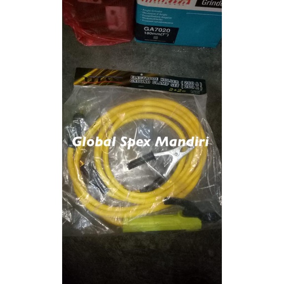 PAKET SET TANG LAS&TANG MASA KABEL 2 METER TANG LAS LISTRIK TITAN